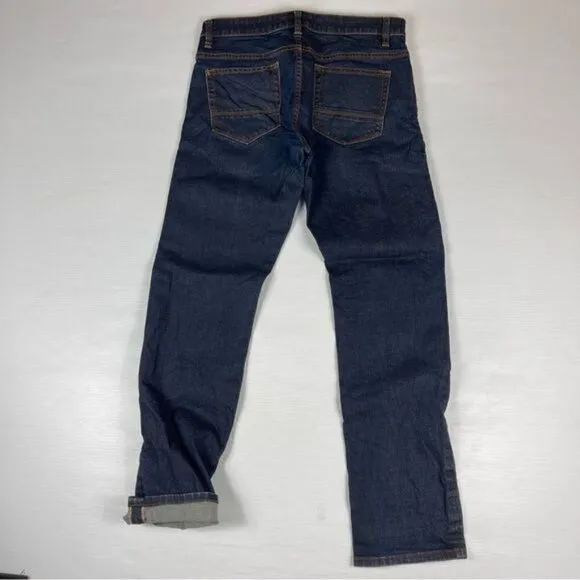 RW &amp; CO Jeans Dylan Selvedge Straight Slim Fit Denim Size 31 x 32