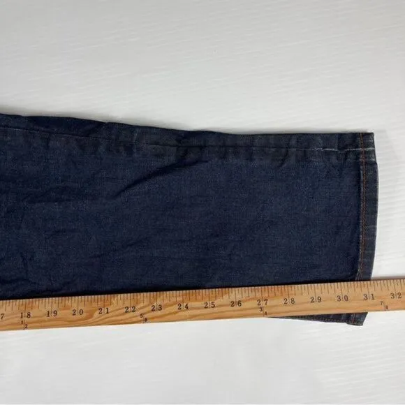 RW &amp; CO Jeans Dylan Selvedge Straight Slim Fit Denim Size 31 x 32