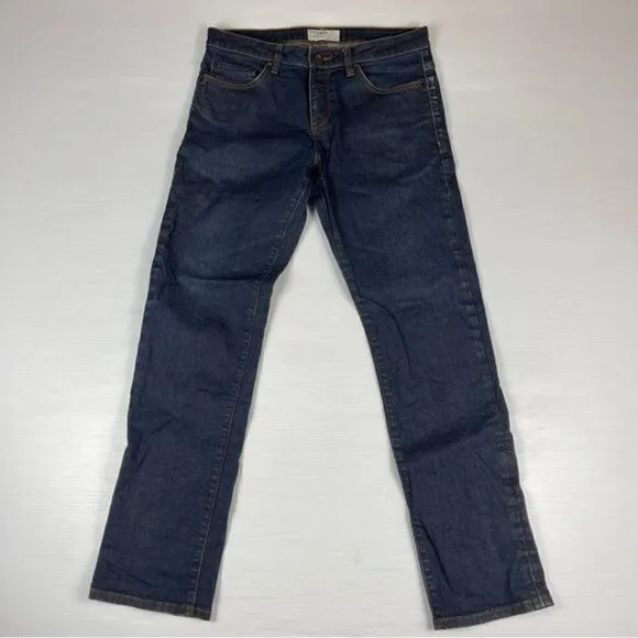 RW &amp; CO Jeans Dylan Selvedge Straight Slim Fit Denim Size 31 x 32