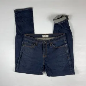 RW &amp; CO Jeans Dylan Selvedge Straight Slim Fit Denim Size 31 x 32