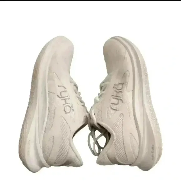 Ryka Women's White Intention Walking Shoe 8.5