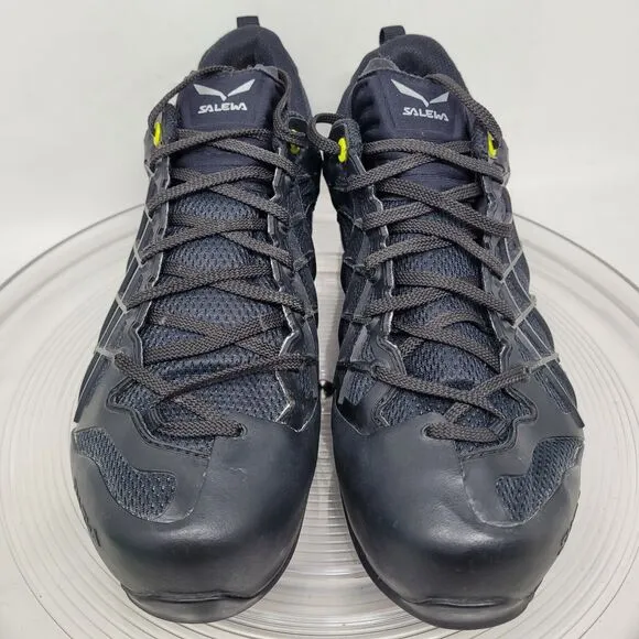 Salewa Ms Wildfire Mid GTX Black Hiking Shoe Boot Mens Sz 10 Goretex 63487