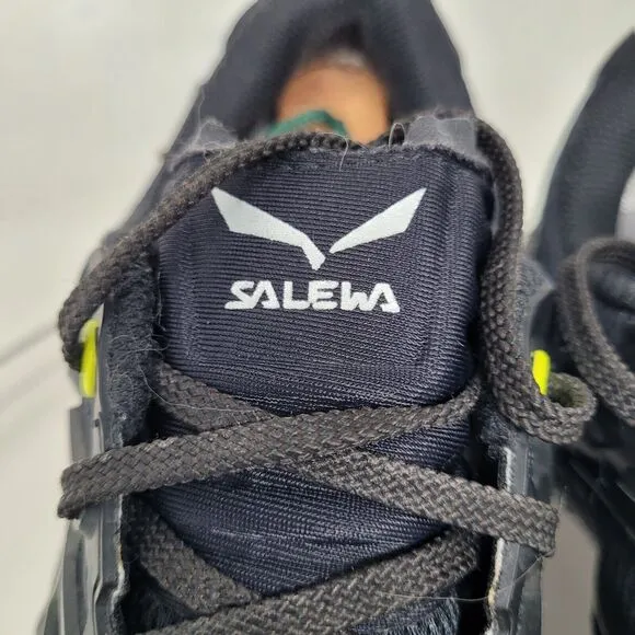 Salewa Ms Wildfire Mid GTX Black Hiking Shoe Boot Mens Sz 10 Goretex 63487