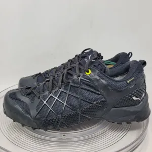 Salewa Ms Wildfire Mid GTX Black Hiking Shoe Boot Mens Sz 10 Goretex 63487