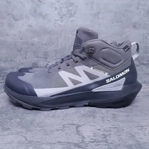 SALOMON Elixir Active Mid GTX Gore-Tex Hiking Boots Mens 10.5 Grey Black
