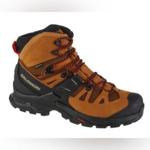 Salomon Men's 11 Brown Black Quest 4 GTX GoreTex 4D Hiking Boots 471564
