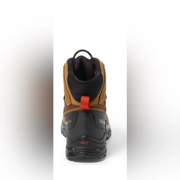 Salomon Men's 11 Brown Black Quest 4 GTX GoreTex 4D Hiking Boots 471564