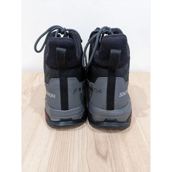 Salomon X Ultra 4 MID  GTX  413834  man grey/black shoes   Size 11.5