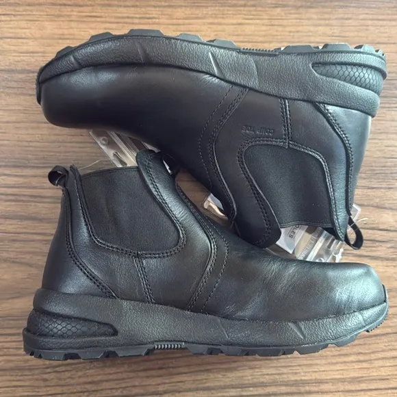 Sample-HAWX MEN'S ATHLETIC UNIFORM CHELSEA BOOTS - SOFT TOE