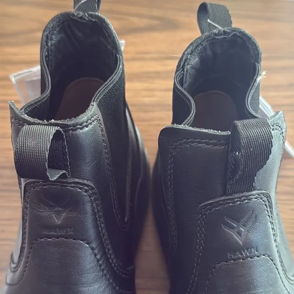 Sample-HAWX MEN'S ATHLETIC UNIFORM CHELSEA BOOTS - SOFT TOE