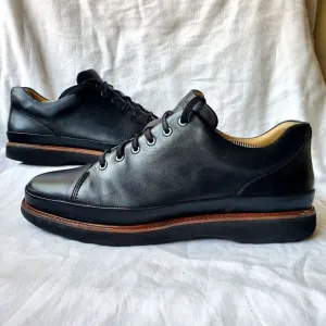 Samuel Hubbard DressFast Men's Black Leather Dress Sneakers Vibram Sole Size 13