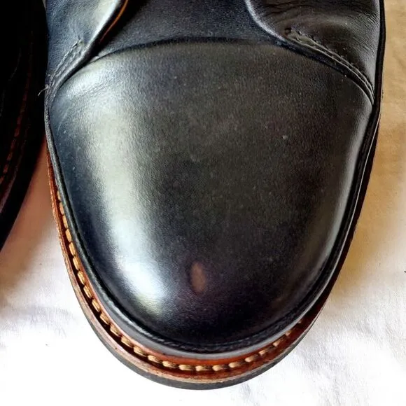 Samuel Hubbard DressFast Men's Black Leather Dress Sneakers Vibram Sole Size 13