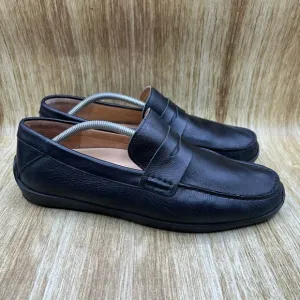 Samuel Hubbard Free Spirit Men's Size 11.5 W Black Leather Slip On Casual Shoes