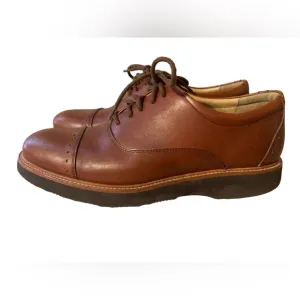 Samuel Hubbard Market Cap Men’s Shoes size 8 leather whiskey tan color