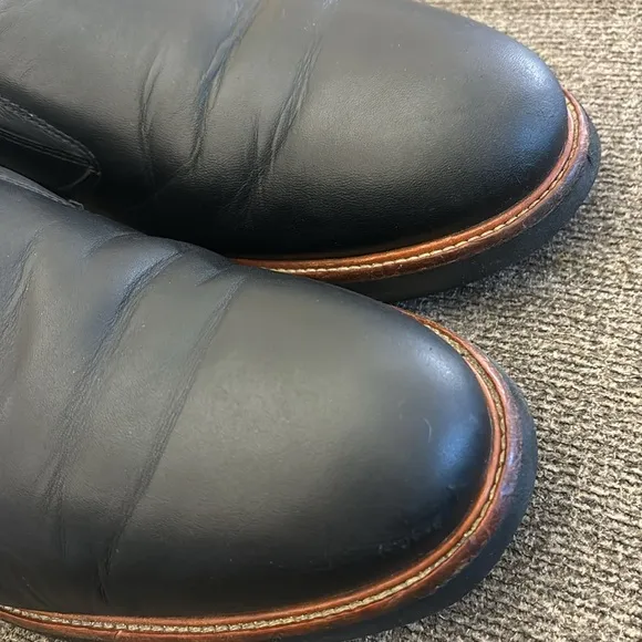 Samuel Hubbard Men’s Frequent Traveler Loafer Black Leather Size 12