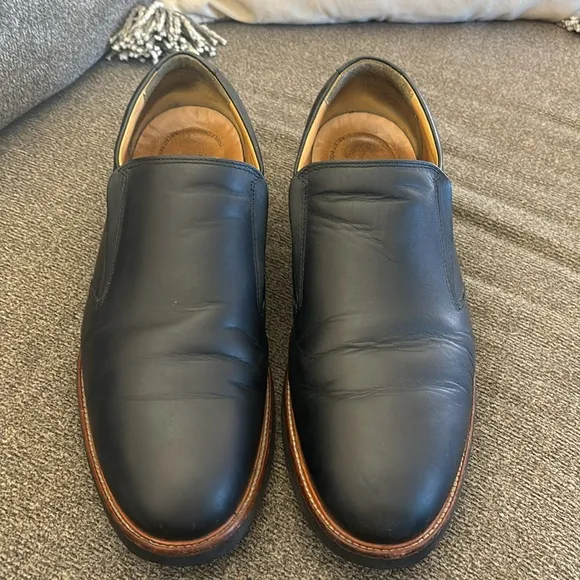 Samuel Hubbard Men’s Frequent Traveler Loafer Black Leather Size 12