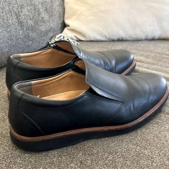 Samuel Hubbard Men’s Frequent Traveler Loafer Black Leather Size 12