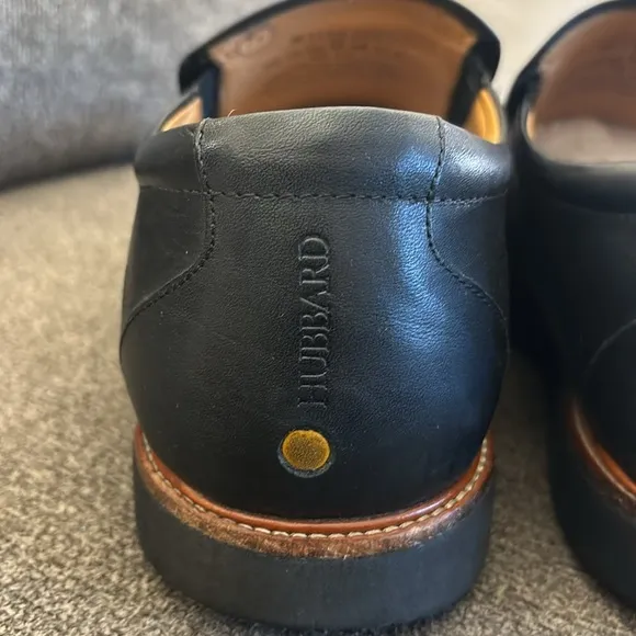 Samuel Hubbard Men’s Frequent Traveler Loafer Black Leather Size 12