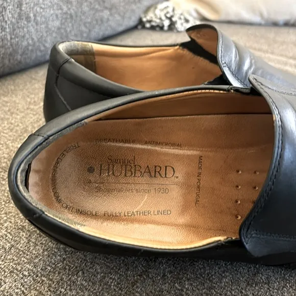 Samuel Hubbard Men’s Frequent Traveler Loafer Black Leather Size 12