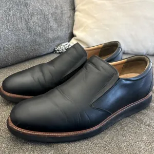 Samuel Hubbard Men’s Frequent Traveler Loafer Black Leather Size 12