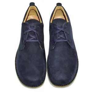 Samuel Hubbard Mens Hubbard Free Size 14 Wide Casual Walking Shoes Navy Nubuck