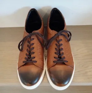Sardinelli Men's Italian Casual Leather Shoes 10