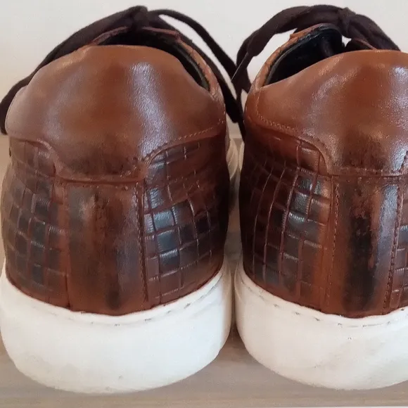 Sardinelli Men's Italian Casual Leather Shoes 10