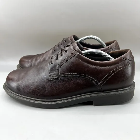 SAS Ambassador Oxford Shoes Men's Size 12 M Brown Leather Low Top Comfort Casual