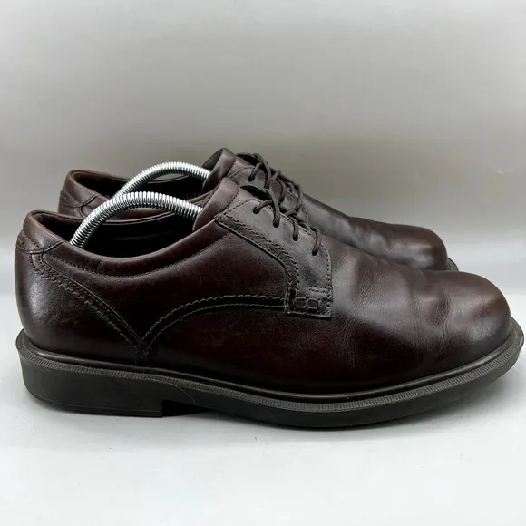 SAS Ambassador Oxford Shoes Men's Size 12 M Brown Leather Low Top Comfort Casual