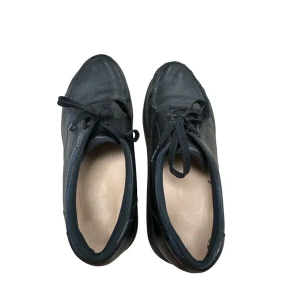SAS Mens Tripad Comfort Black Leather Walking Shoes 10.5M SKU 6963