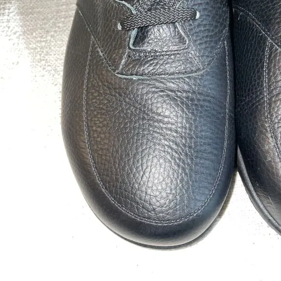 SAS Men’s Work Shoes Size 10.5 WW Black Leather Occupational Hospital Clinic
