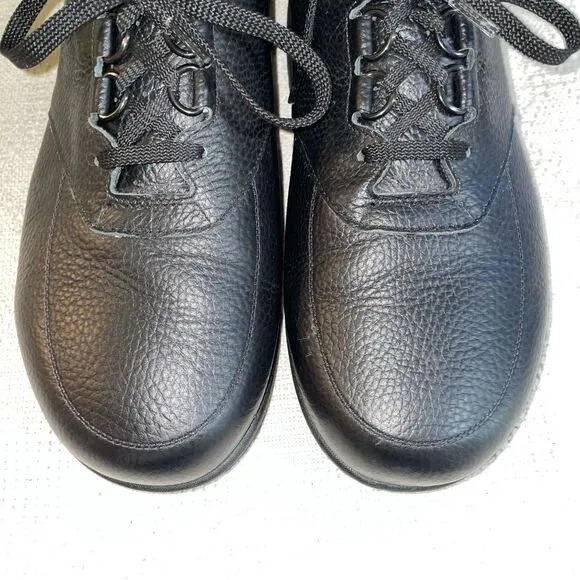 SAS Men’s Work Shoes Size 10.5 WW Black Leather Occupational Hospital Clinic
