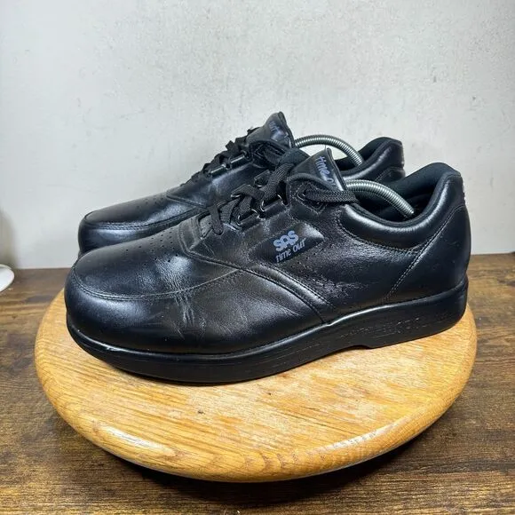 SAS Time Out Black Walking Comfort Shoes Sneakers Men's Size 12 W3‎
