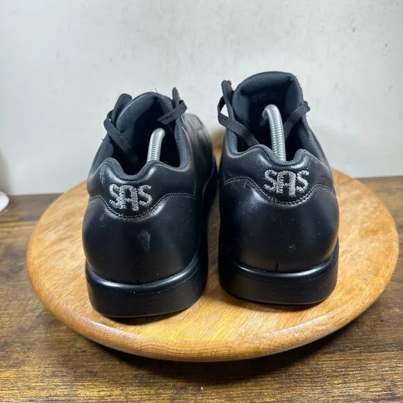 SAS Time Out Black Walking Comfort Shoes Sneakers Men's Size 12 W3‎