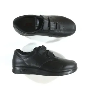SAS VTO Walking Shoes Mens Size 12 W Wide Black Leather Hook Loop