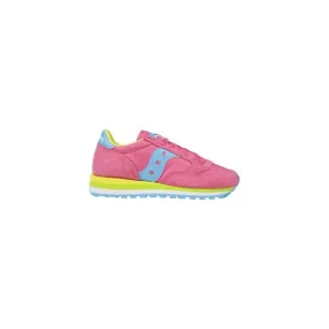 Saucony Leather Sneakers with Rubber Sole Women Pink