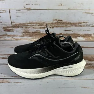 Saucony Triumph 20 Women’s Size 10.5 W ‘black white’ Running Shoes S10759-10
