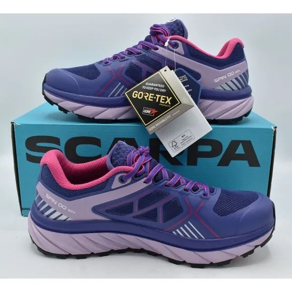 Scarpa Womens EU 38.5 Spin Infinity GTX Gore-Tex Waterproof Trail Running Shoes