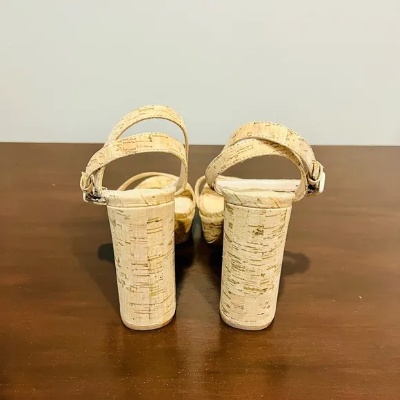 Schultz Martine Casual Cork Platform Shoes /Size 8.5