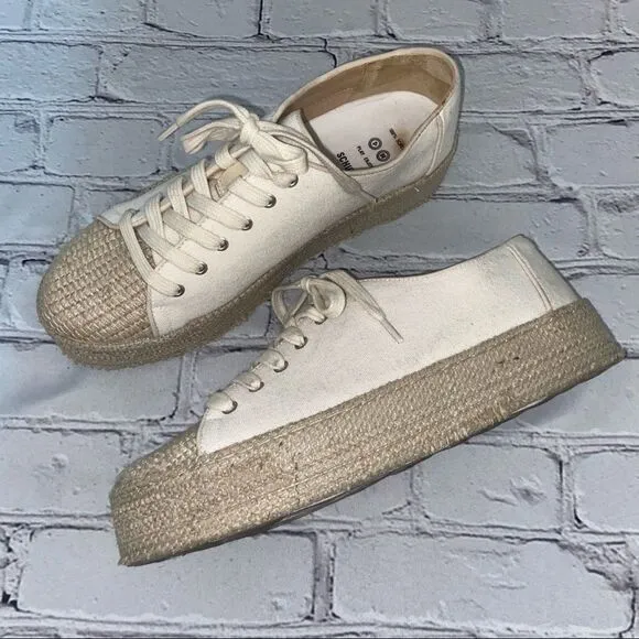 Schutz Luana Espadrille Platform Sneakers