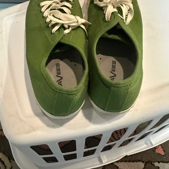 Seavees Women's SF Monterey Classic Lace Up Canvas Sneaker Cactus Size 10