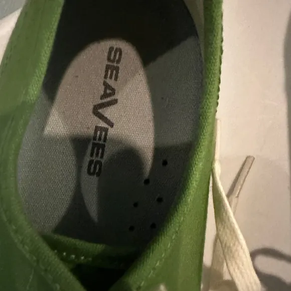 Seavees Women's SF Monterey Classic Lace Up Canvas Sneaker Cactus Size 10