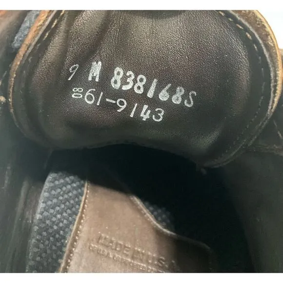 SEBAGO Brown Leather Chukka Boots