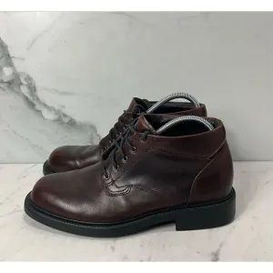 SEBAGO Brown Leather Chukka Boots