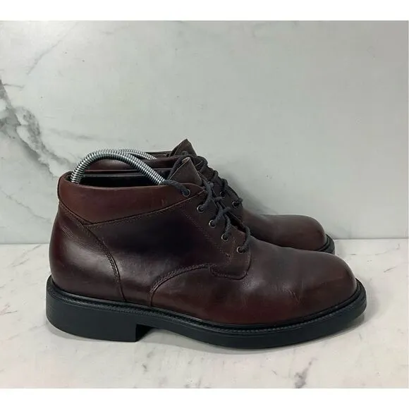 SEBAGO Brown Leather Chukka Boots