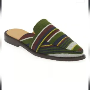 SHEKUDO the keffi stripe mule