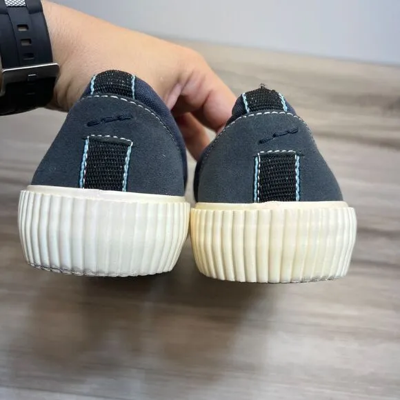 Shoe the Bear Copenhagen Linden Blue Canvas Sneakers Size 10 EU 43