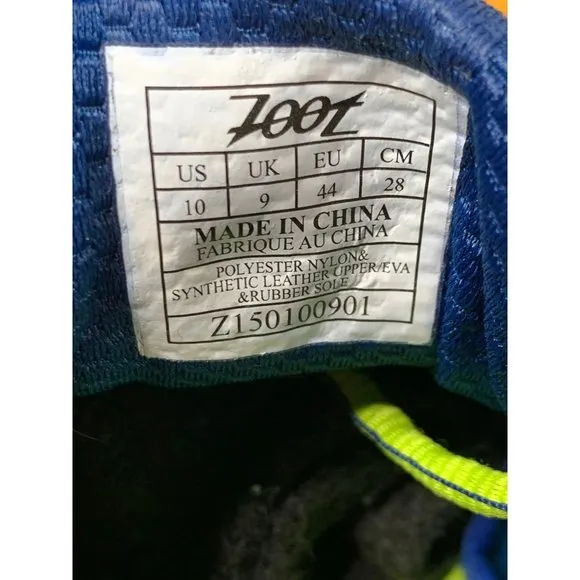 Size 10 Zoot Coronado Blutonium Running Shoes Z150100901