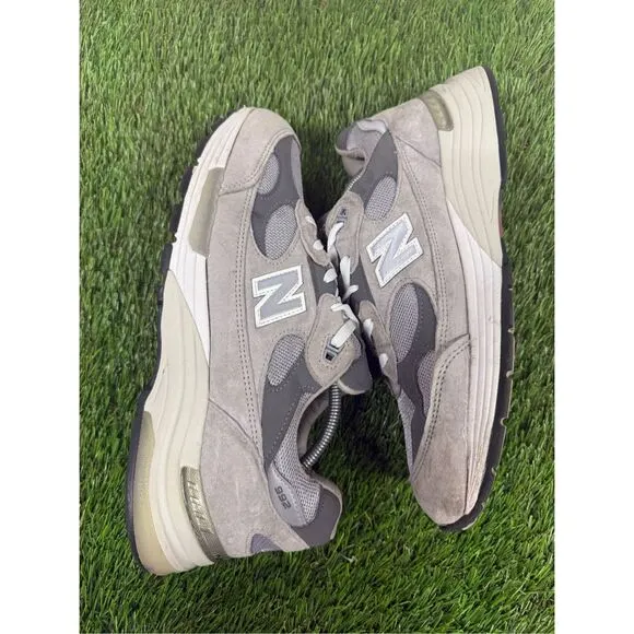 Size 11.5 D Clean New Balance 992 Grey Men's Sports Shoes M992GR