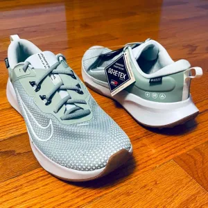 Size 11.5 - Nike Juniper Trail 2 GORE-TEX Running Shoes Jade Horizon / Sea Glass